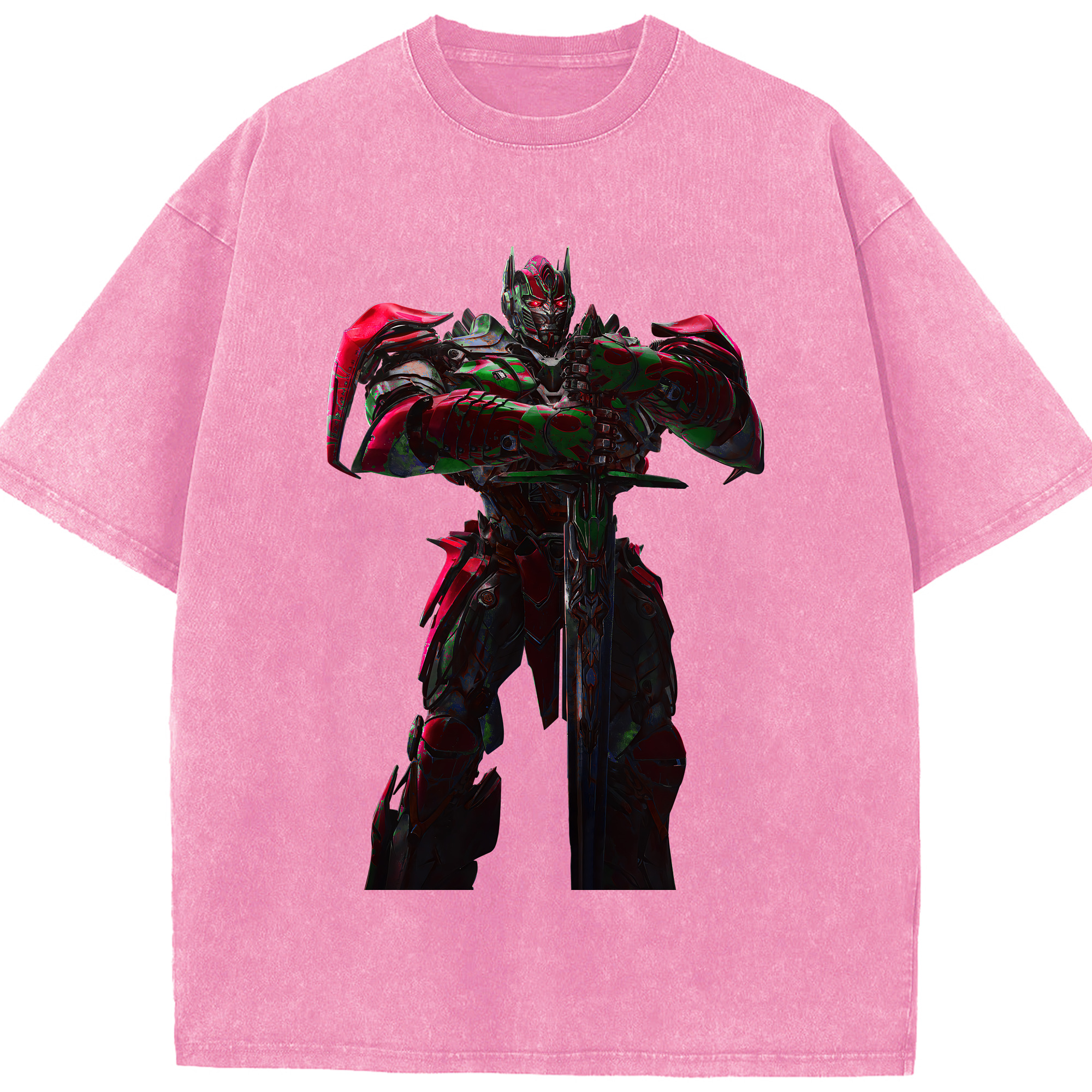 （画像用） Transformers トランスフォーマー 綿100% ヴィンテージ風 半袖Tシャツ（フロントプリント）